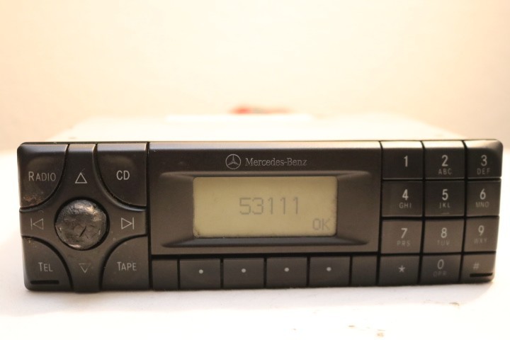 MERCEDES BE6003 CASSETTE STEREO 1999-2003 E320 SLK CLK430 W208 W/code