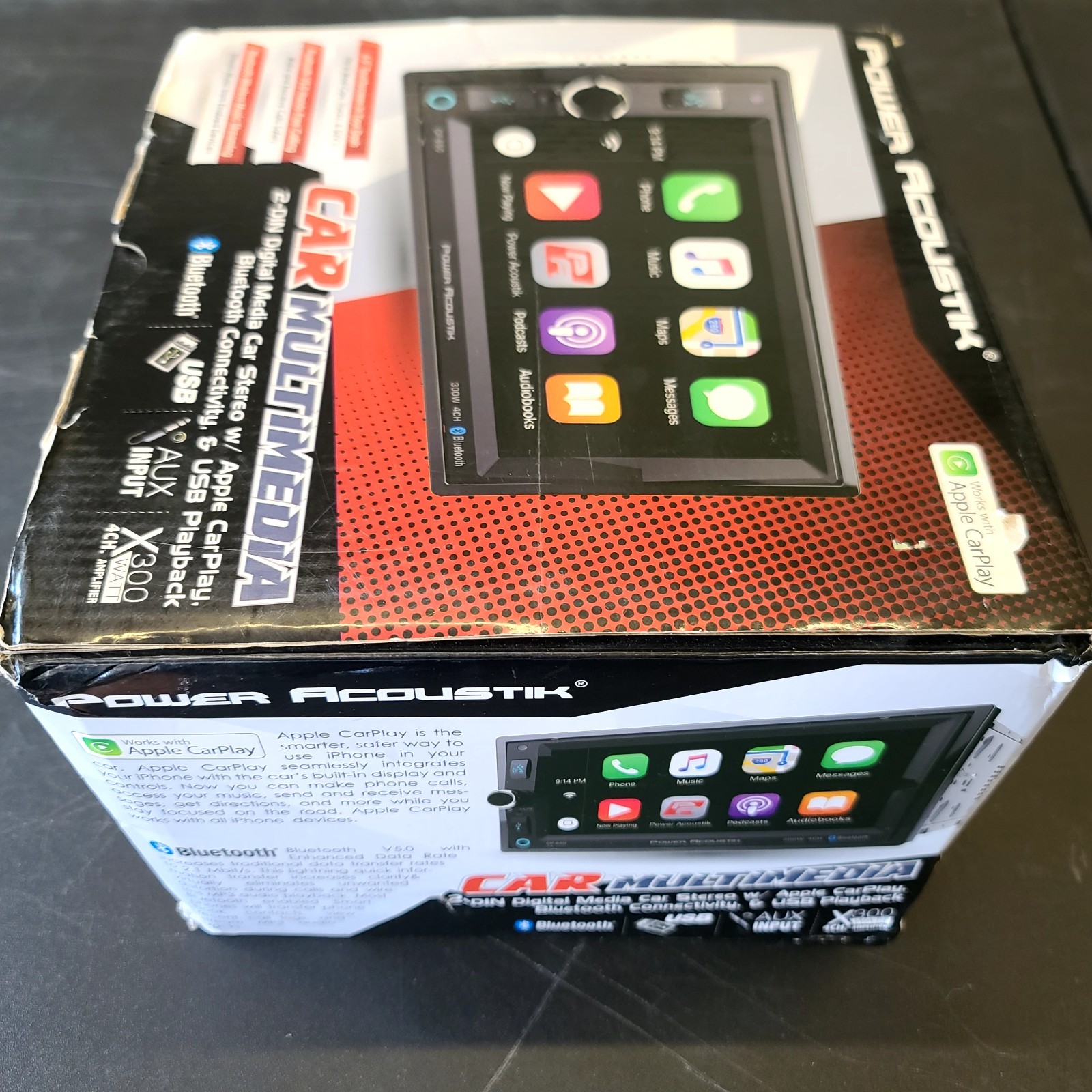 POWER ACOUSTIK CP-650 Double DIN For Parts