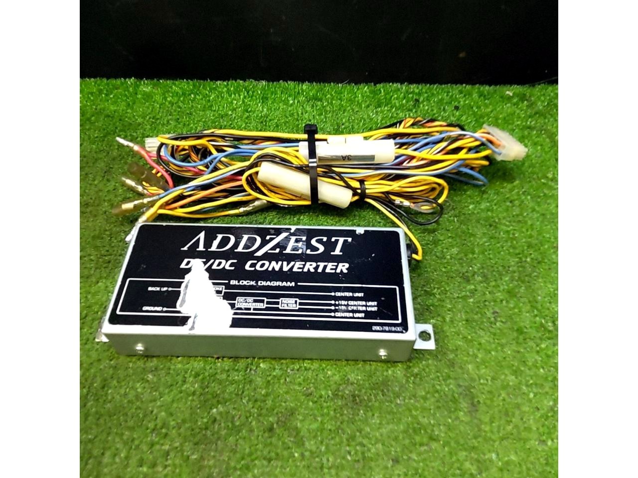ADDZEST HX-D1 Single DIN Car Stereo CD MD w/ Mic Clario For Parts Untested AS-IS