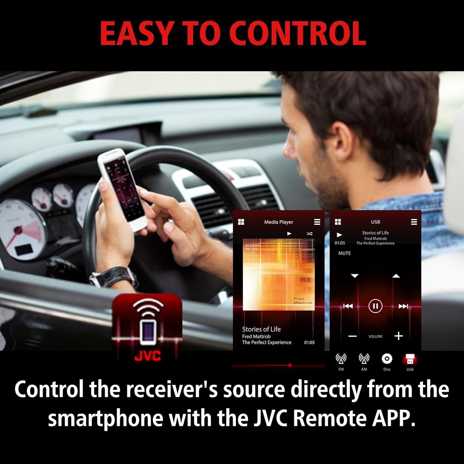 100W Digital Media Receiver with Bluetooth: Stream, Charge & Enjoy Effortlessly