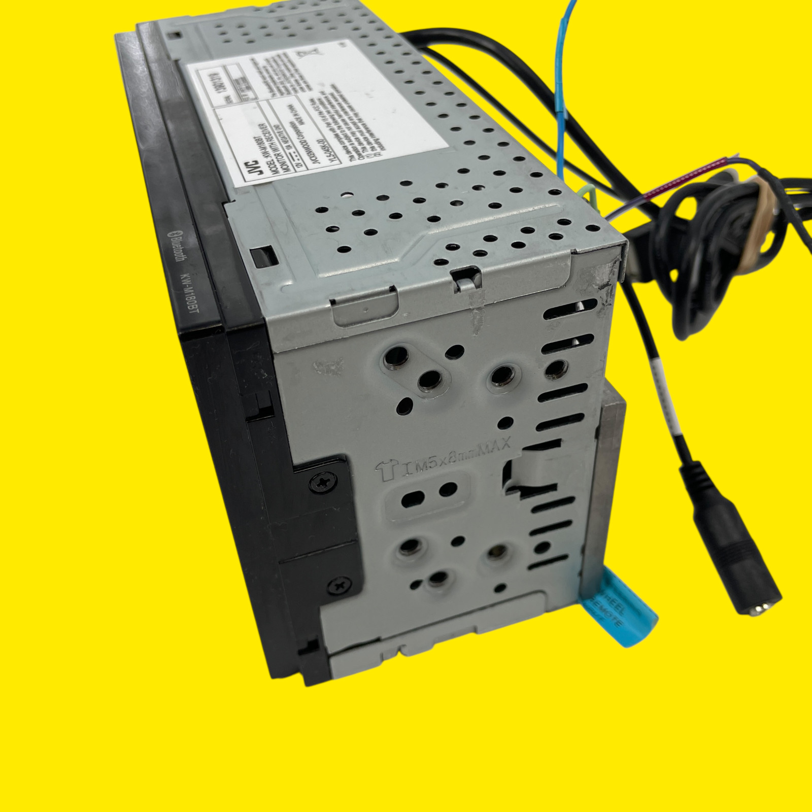 AS/IS JVC KW-M180BT 6.8″ Touchscreen Digital Multimedia Radio #5291 z37/2