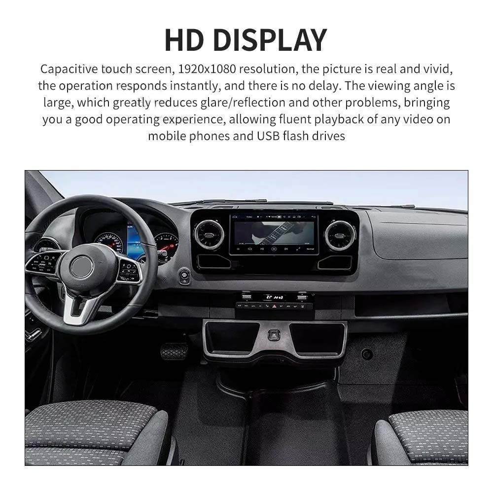 10.25 inch For Mercedes Benz Sprinter Android Car Radio GPS Screen Carplay Auto