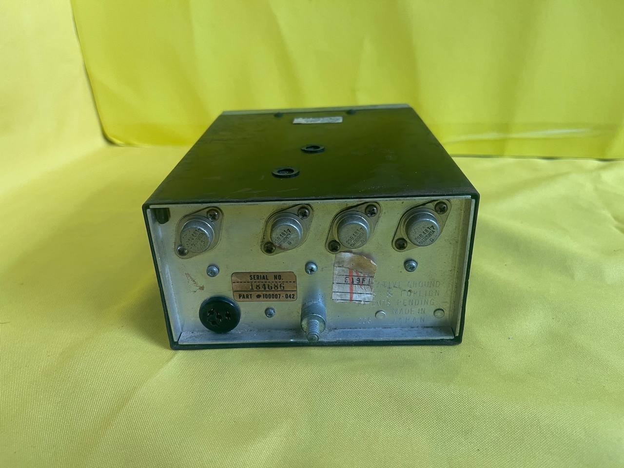 Vintage Mini-8 Stereo Car Audio Receiver Unit Made in Japan RE