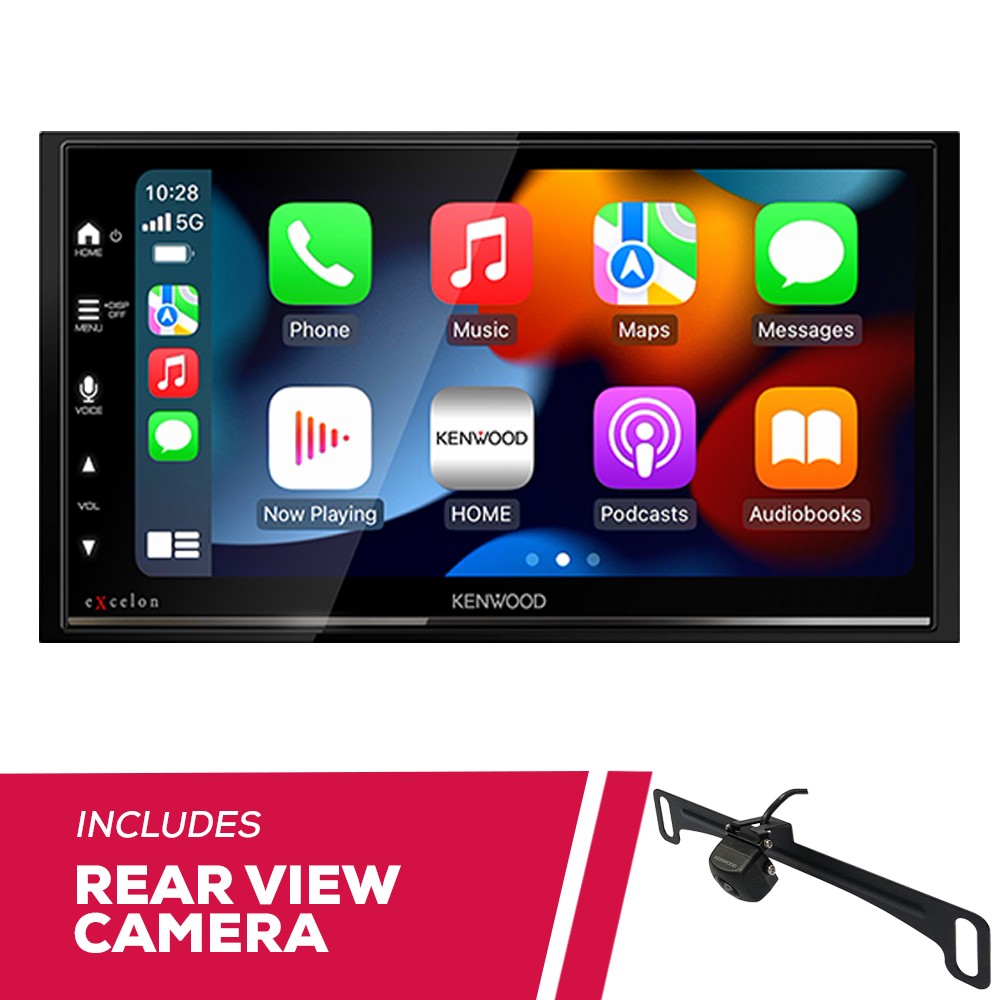 Kenwood DMX809S 6.8″ Digital Multimedia Receive with Universal Rear View Camera