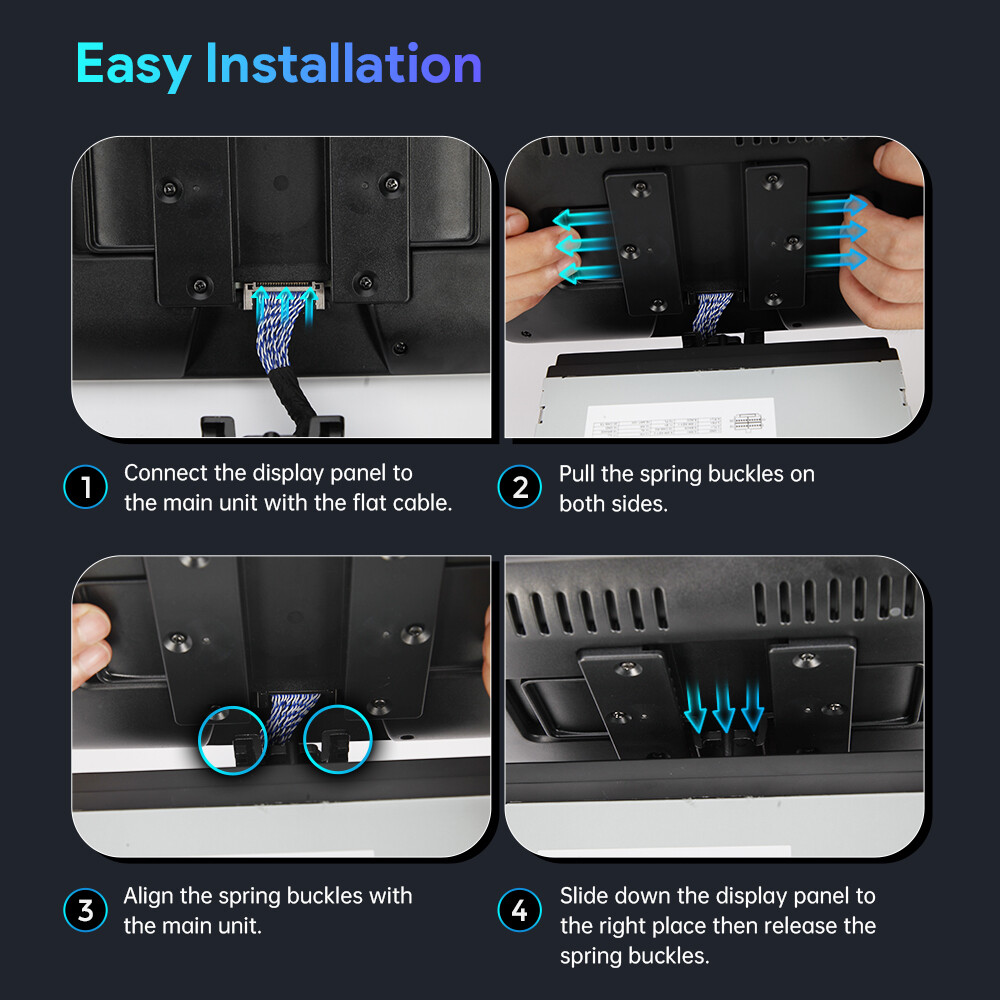 Double 2 DIN 10.1″ QLED Car Stereo Radio Car Play & Android Auto DSP Head Unit