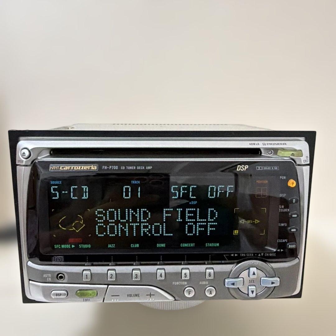 Rare Carrozzeria FH-P700-ZN CD/TAPE/deck operation confirmed