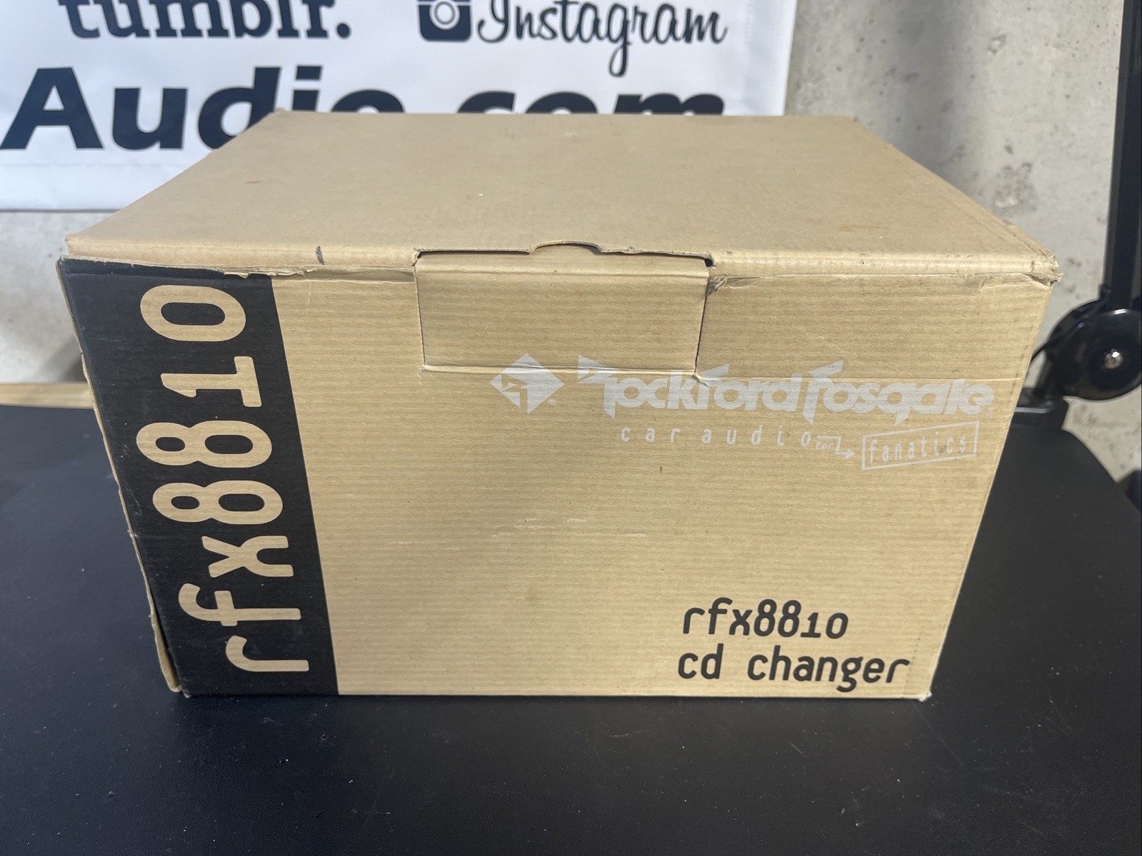 Rockford Fosgate RFX8810 8 Disc CD Changer NEW! Vintage Car Audio HX2 Power USA!