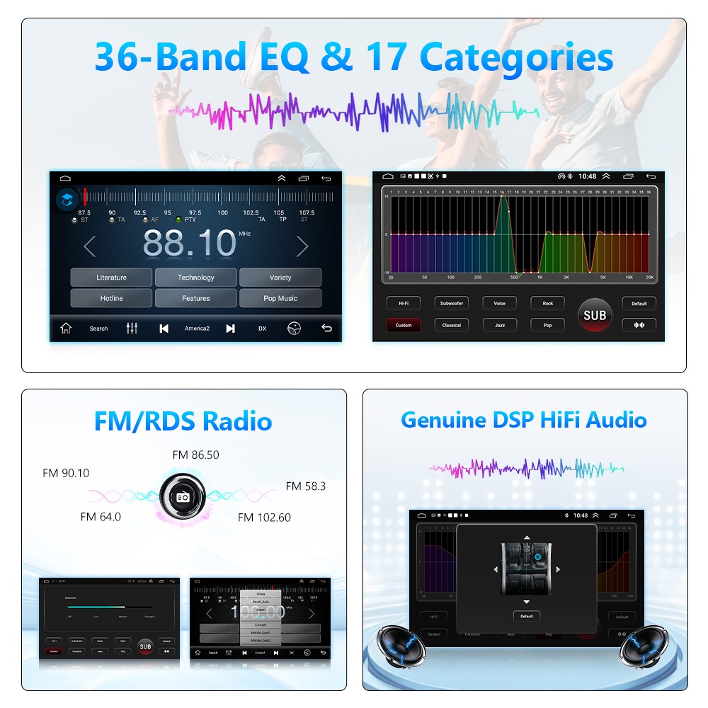 For Ford F-150 2009-2014 Apple Carplay Android 13 8Core Car Stereo Radio GPS FM