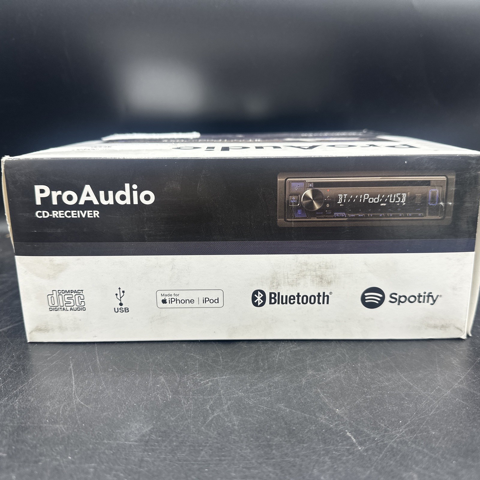 NEW ProAdio PP107234 AM/FM-CD-Bluetooth-USB-iPhone/iPod-Spotify Stereo Receiver