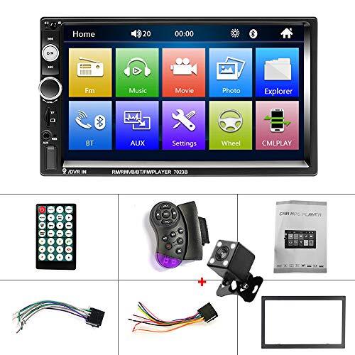 Radio Con Pantalla Para Carro Auto Con Navegacion Gps Bluetooth Camara Reversa: