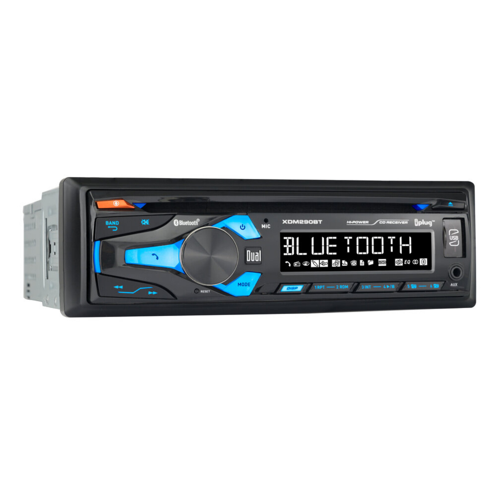 Dual Electronics XDM290BT Single DIN CD/MP3 Bluetooth Car Radio Stereo Receiver