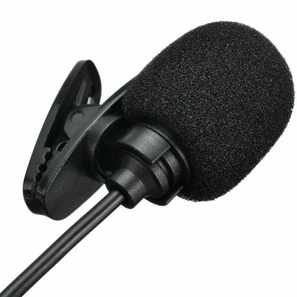 3.5mm Car Stereo External Microphone For Bluetooth Enabled DVD Stereo Radio GPS