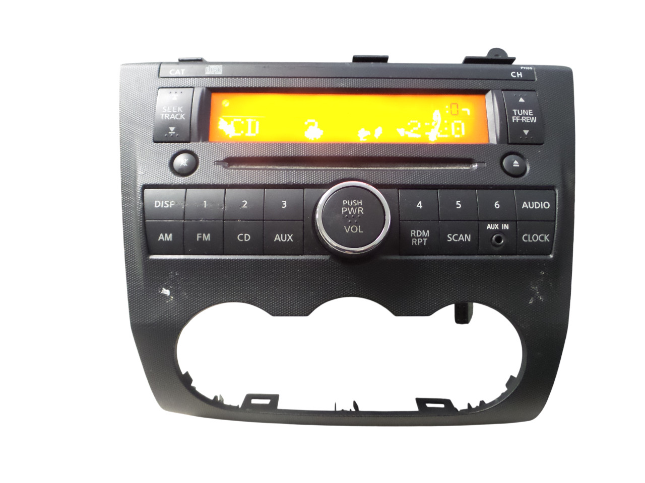 2010 – 2012 Nissan Altima Am Fm Cd Player Radio Receiver 28185 ZX11A