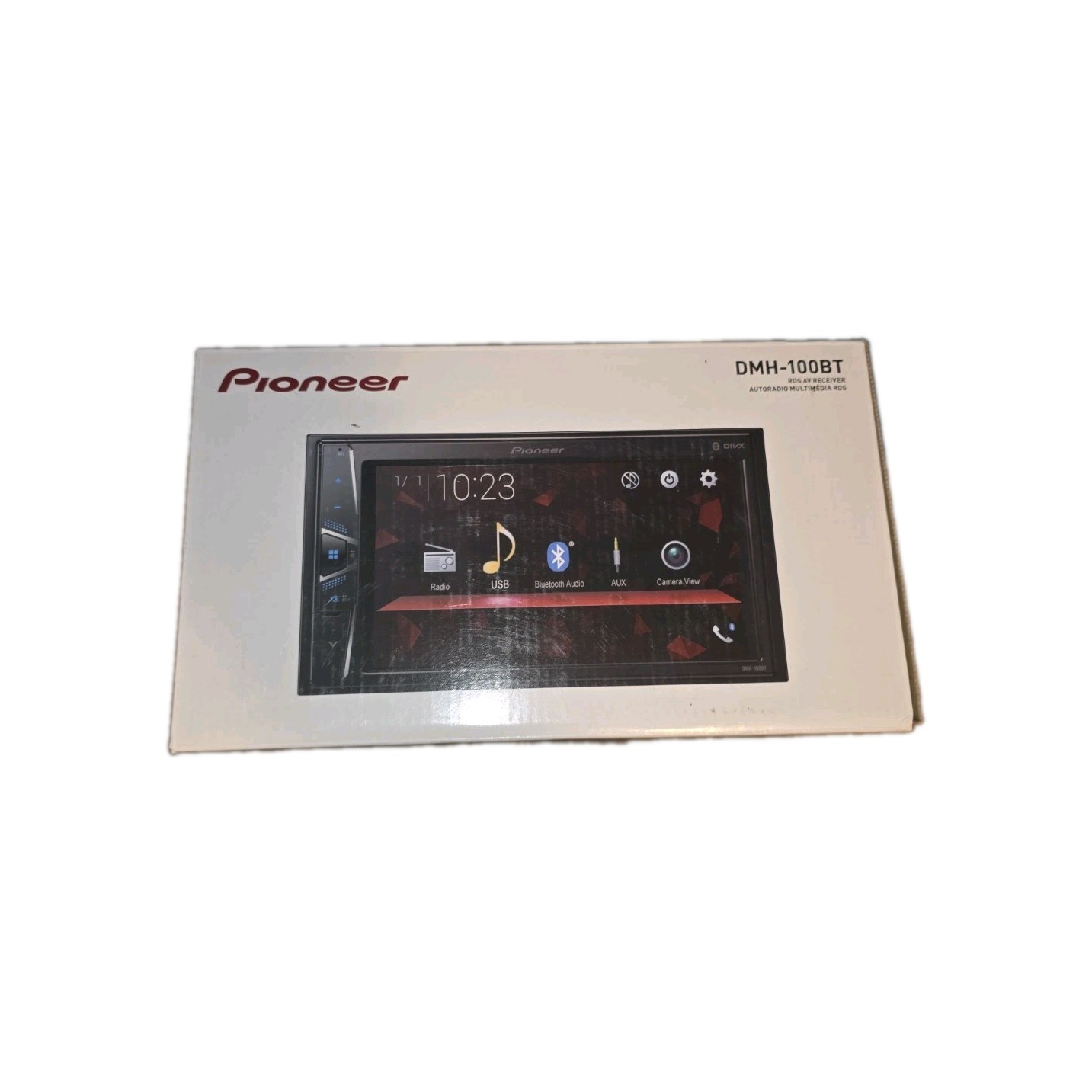 Pioneer DMH-100BT 6.2″ Touchscreen Double DinReceiver Stereo Bluetooth Android