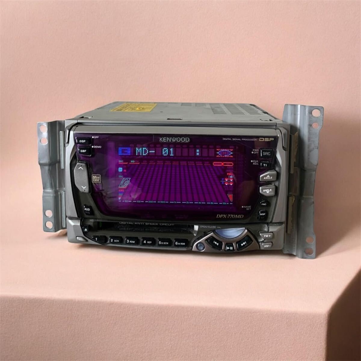 Kenwood DPX-770MD Double DIN CD Receiver Car Audio Stereo Head Unit JDM