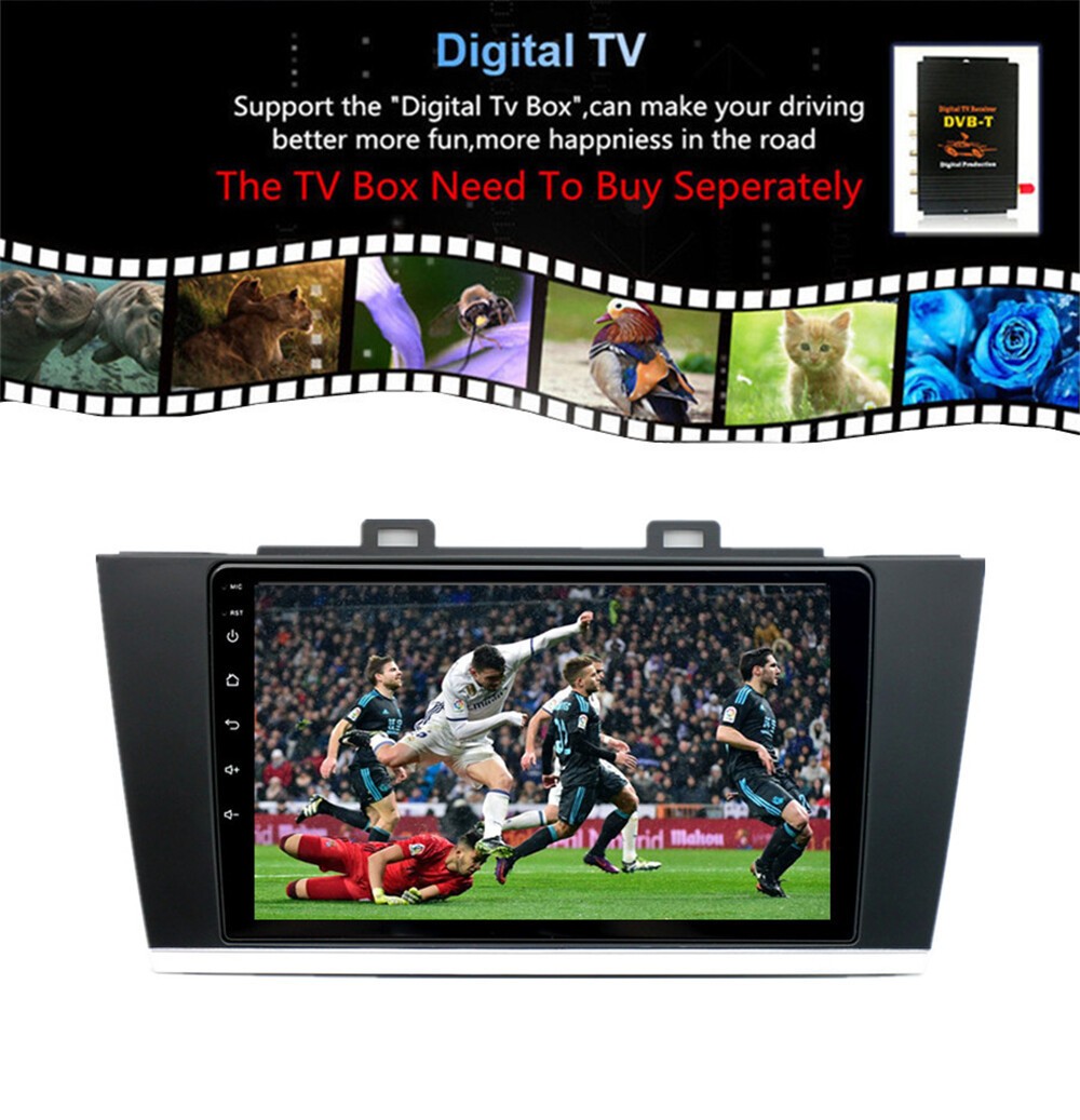 9in Car Stereo Radio GPS Player Head Unit Wifi Fit For Subaru Legacy 2015-2019