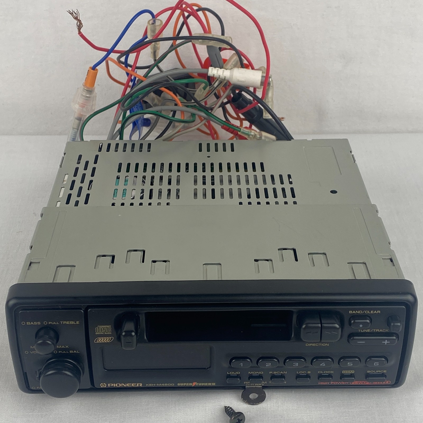 Pioneer KEH-M4500 Cassette Car Stereo w/ Detachable Faceplate Box Manual B50