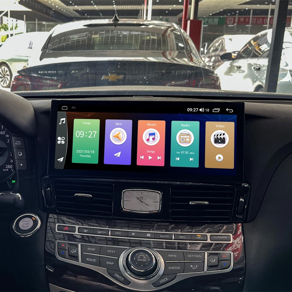 12.3″ for Infiniti Q70L M25 M35 2011-2019 Car GPS Player Stereo Radio Android 14