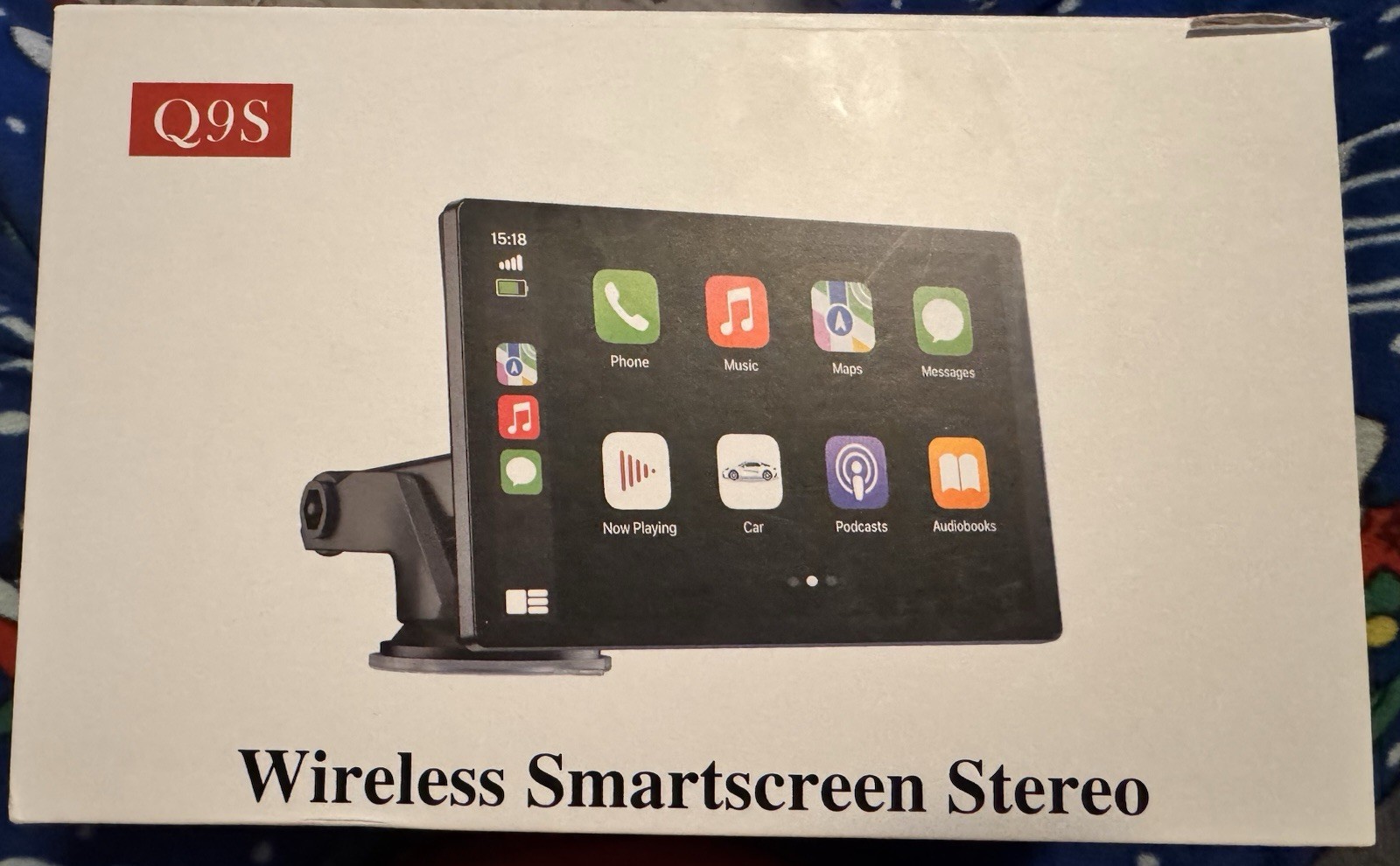Q9S Wireless Smartscreen Stereo – CarPlay and Android Auto