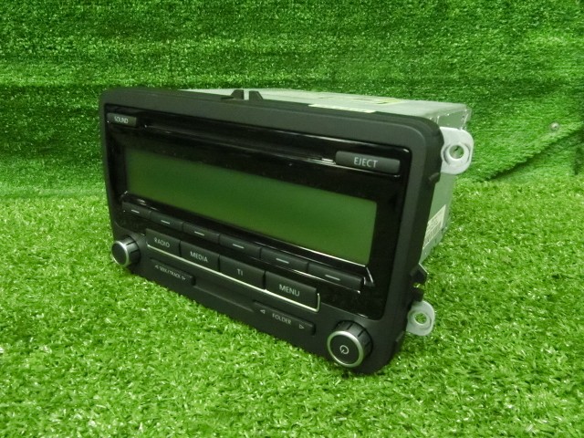 Volkswagen Golf Variant Genuine Audio Deck CD Player 1K0035183 Near Mint JAPAN