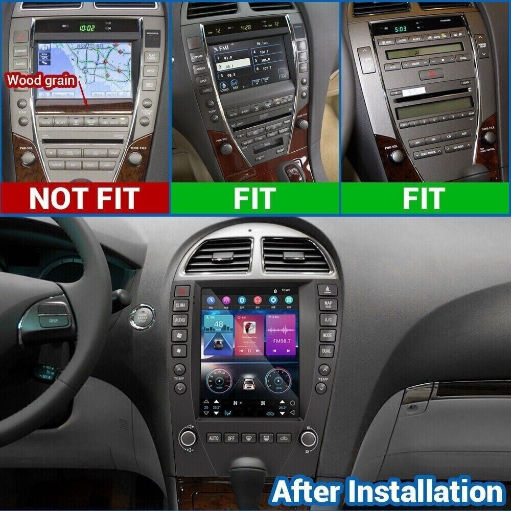 9.7″ For Lexus ES240 ES350 2006-2012Car Radio GPS Carplay FM Stereo Navigation