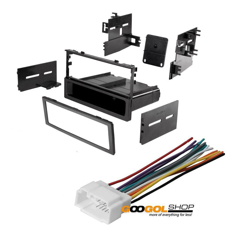 Single DIN Radio USB/MP3/AM/FM CAR Stereo Dash kit for 1999-2000 Honda Civic