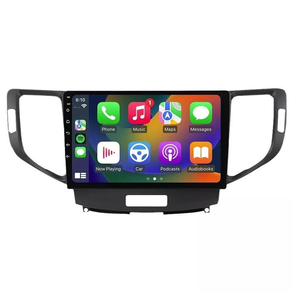 9″ 64GB Apple Carplay Android Auto GPS Car Stereo Radio For Acura TSX 2009-2014