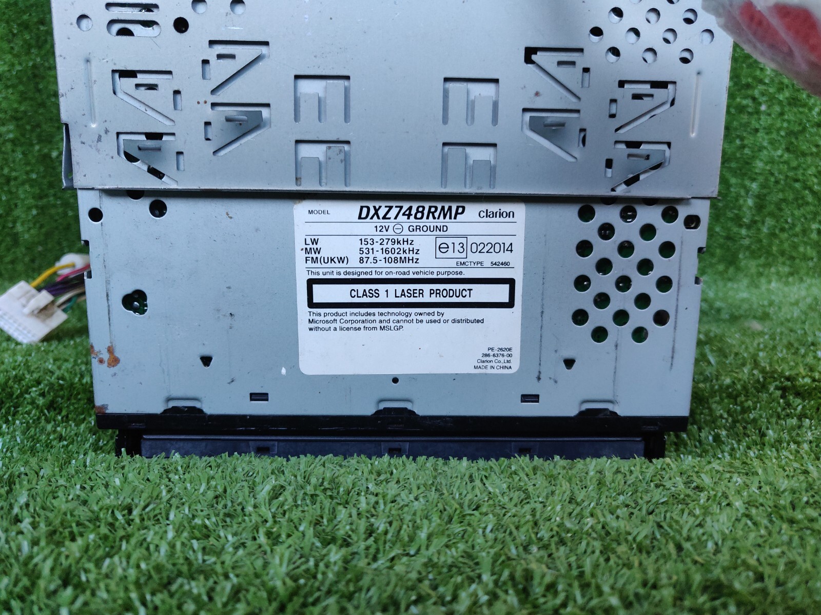 Clarion Dxz748rmp Dxz 748 Rmp Original Car Radio Poor Condition