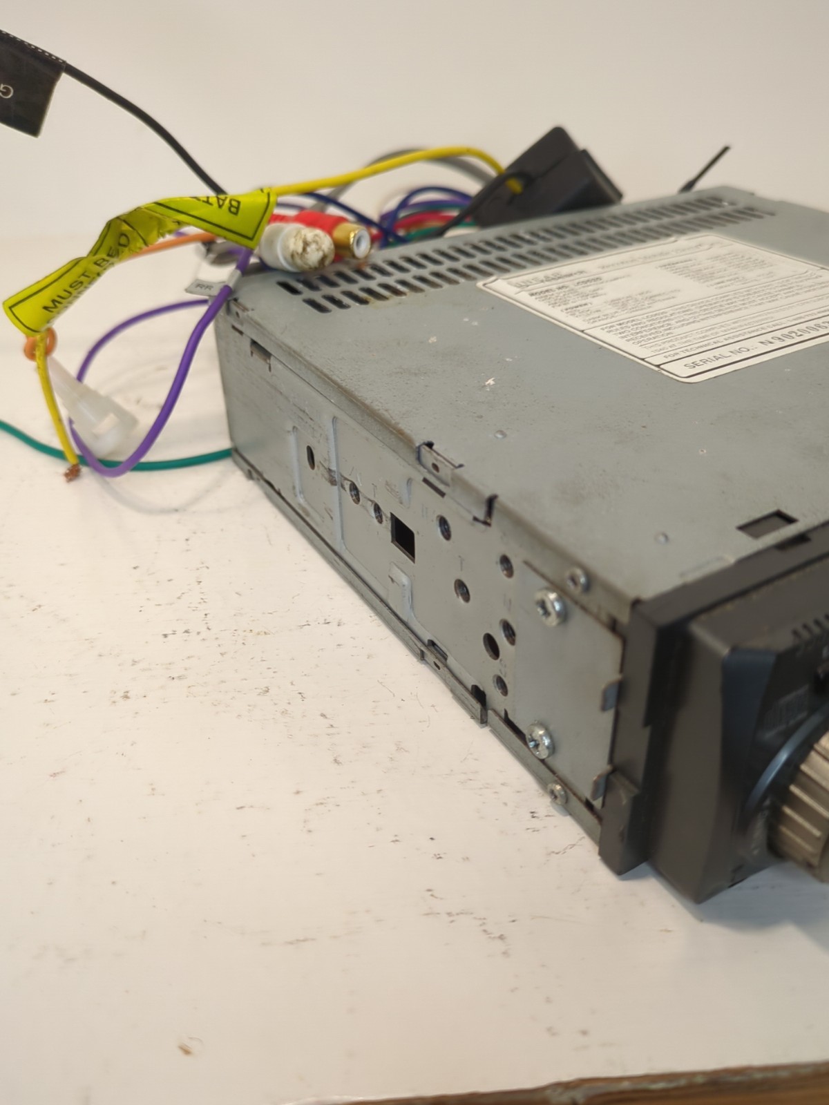 *Untested* Linear Research LCD520 Recoton Mobile CD Player Car Boat Radio Stereo