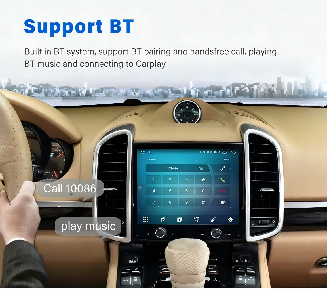 8.4″ Android Navigation Car GPS Stereo Radio For Porsche Cayenne 2010-2017 128G