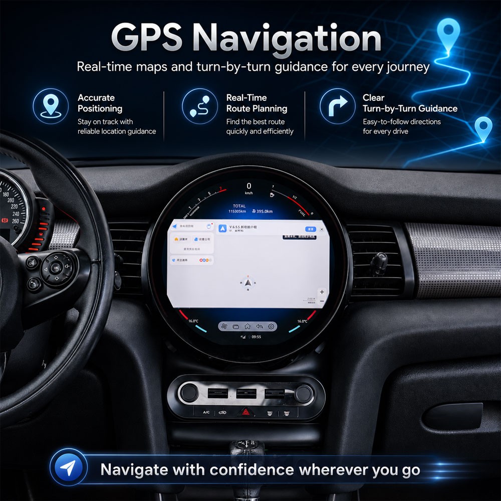Car Radio Player For BMW Mini Cooper F54 F55 F56 F60 NBT EVO 2015-2020 Navi GPS