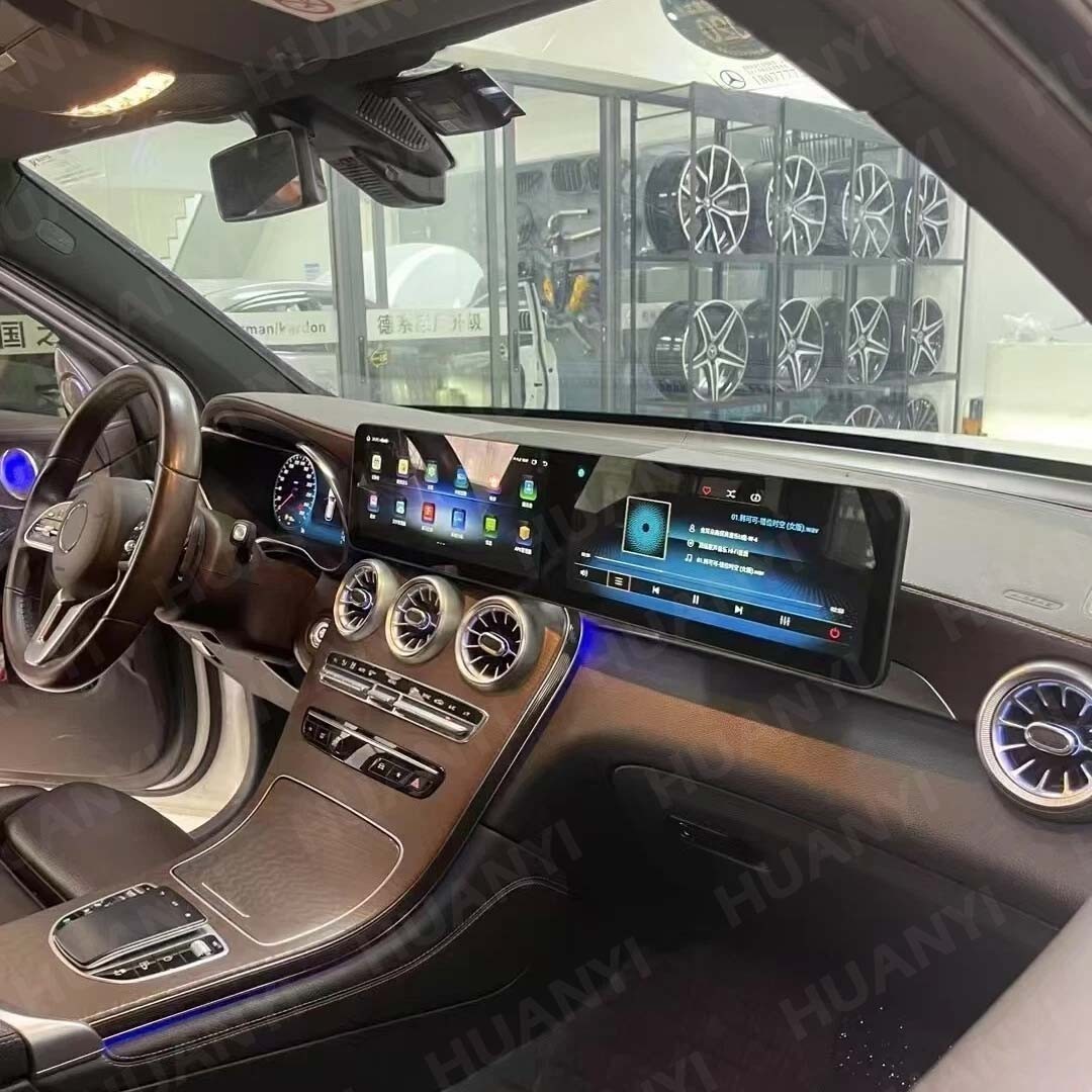 12.3” For 2019 Mercedes-Benz GLC C-Class Android Car Radio Stereo Apple Carplay