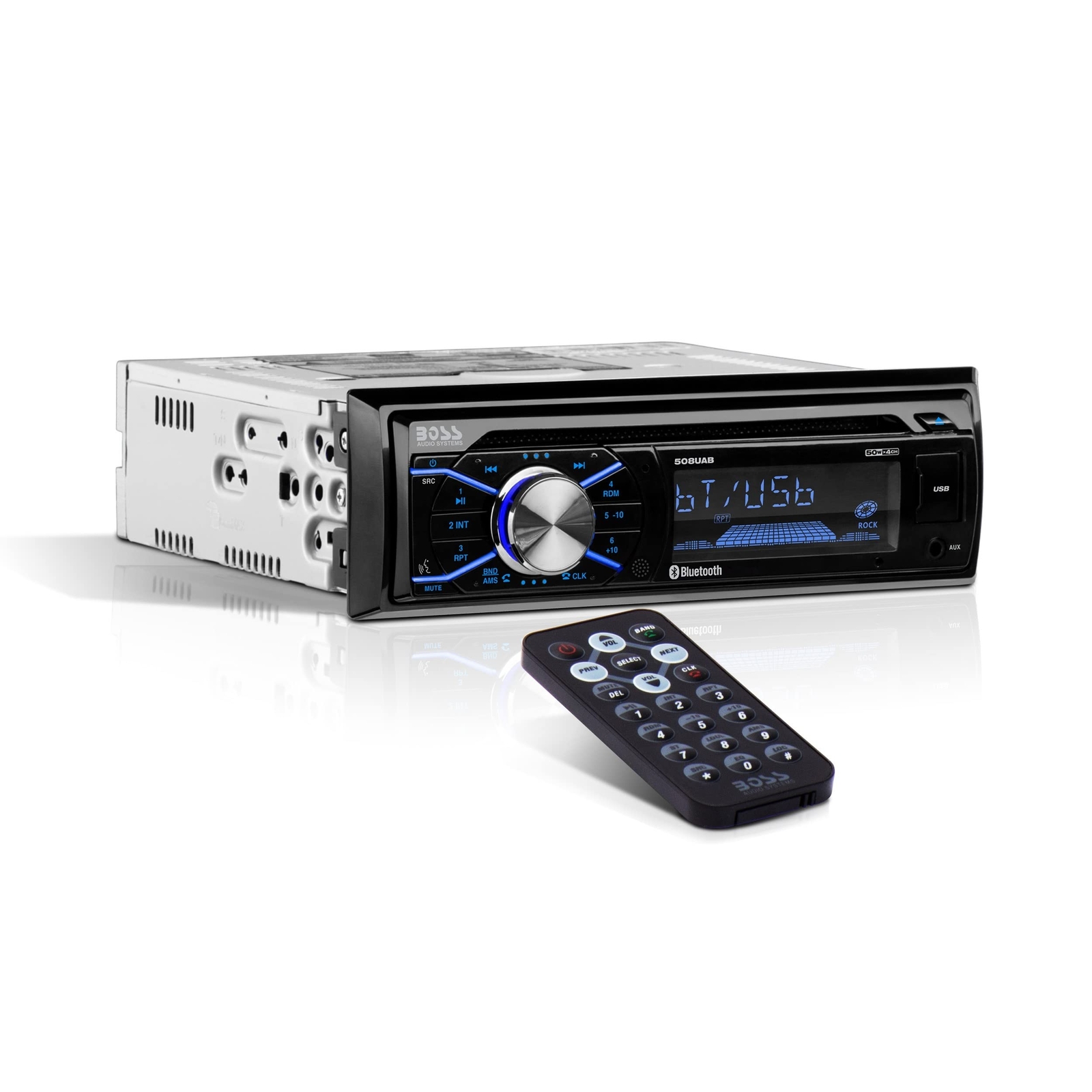 BOSS Audio Systems 508UAB Car Stereo With Bluetooth – Single Din, CD Player, …