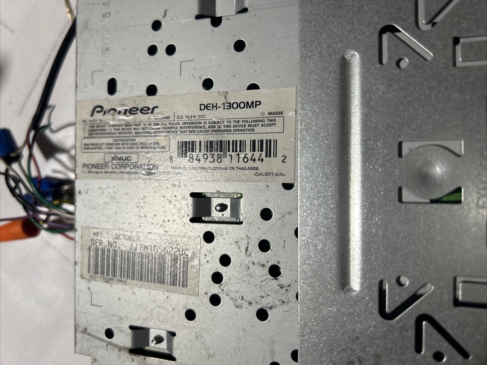 PIONEER DEH 1300MP Car Radio