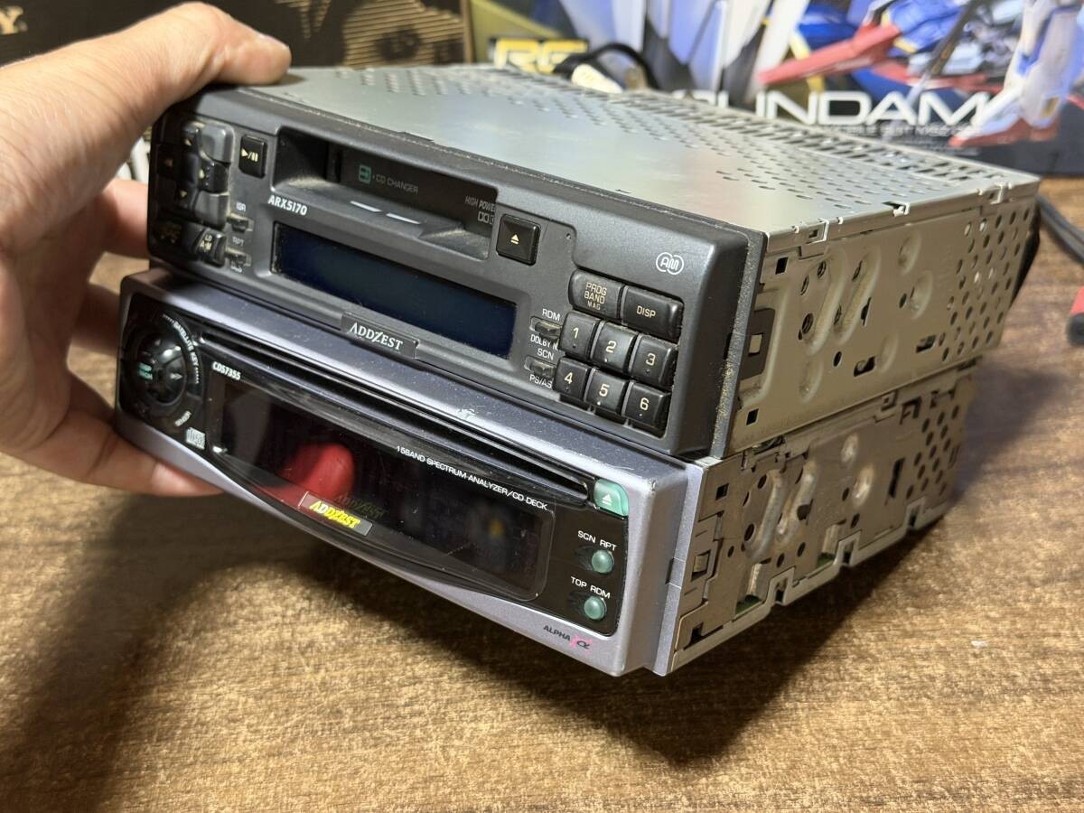 ADDZEST ARX5170 CDS7355 CD Cassette Player Spectrum Analyzer Serviced JDM