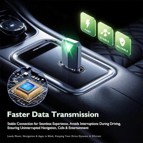 Wireless Carplay Dongle Wired to Wireless Converter