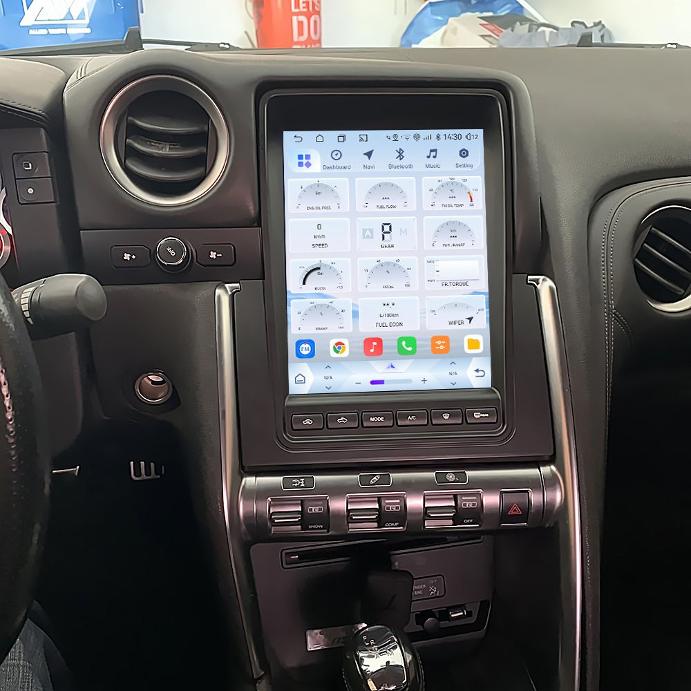 9.7″ For Nissan GT-R 2008-2017 Android Car Radio Stereo GPS Navi Carplay 8+256GB