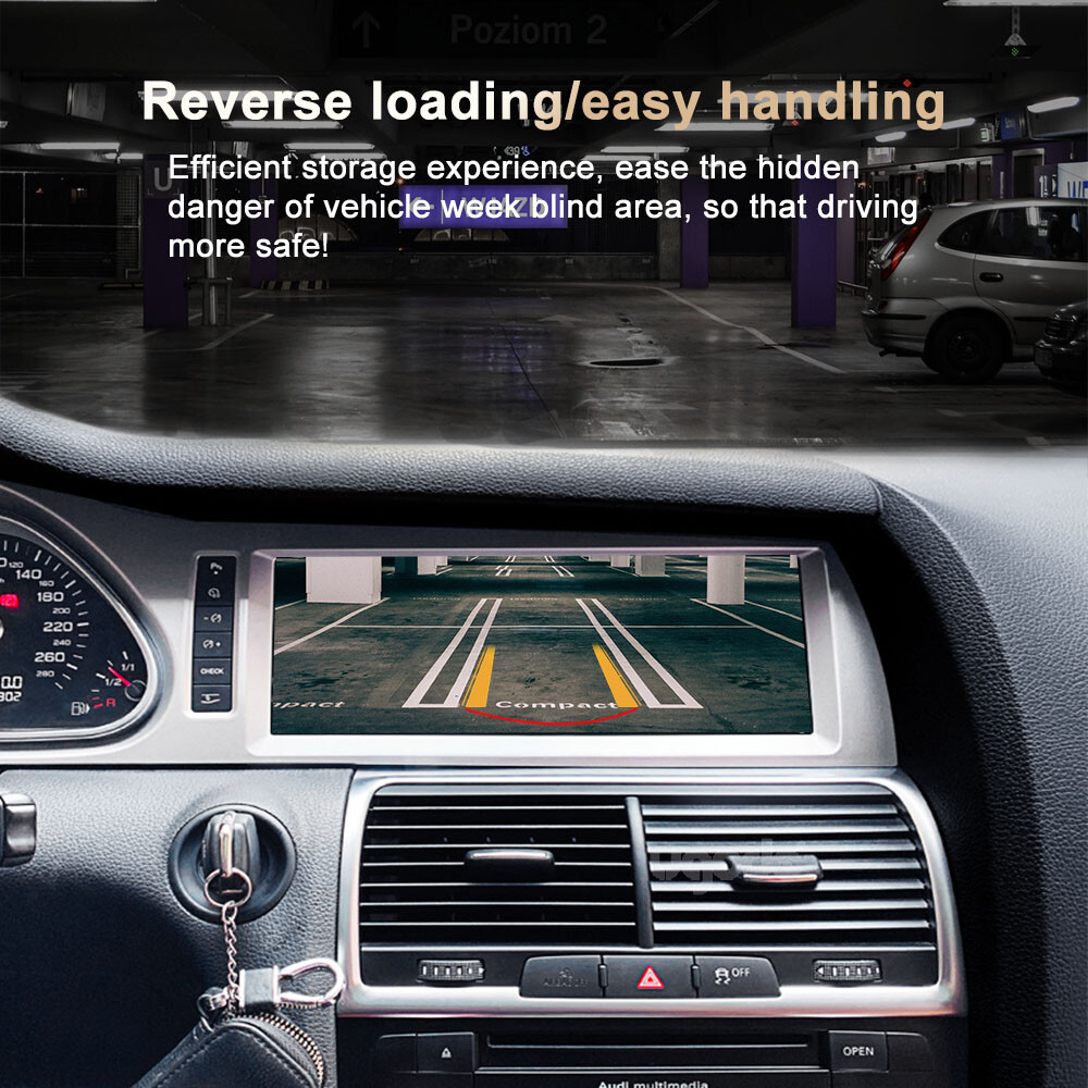 10.25inch Android Screen Display autoradio CarPlay GPS Audi Q7 2006-2015 Ugode