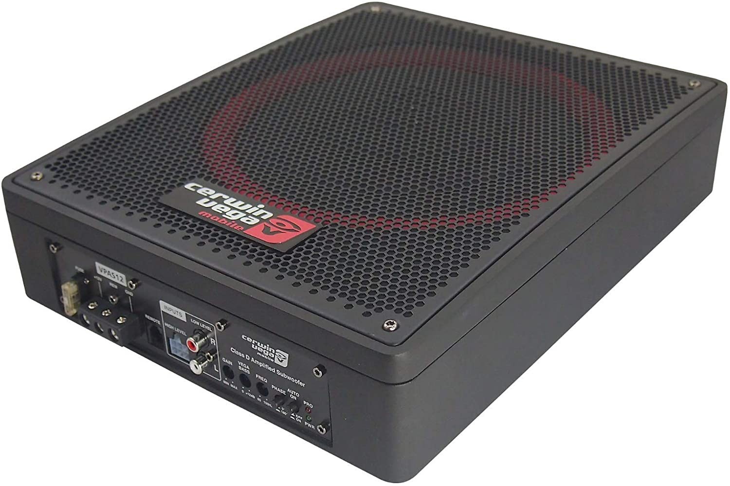 Front/Rear Speakers + 12″ Powered Subwoofer for 1995-06 GM C/K Sierra-Silverado