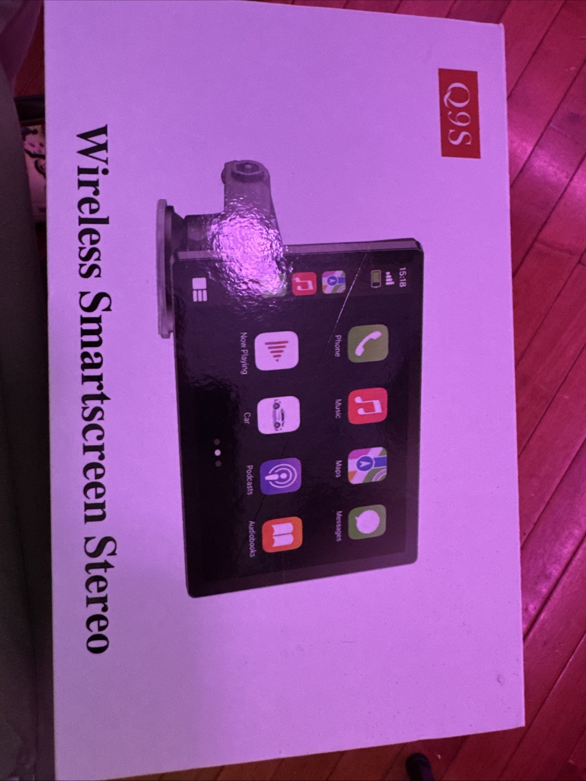 HAUXIY Q9S Wireless Carplay Touch Screen Stereo
