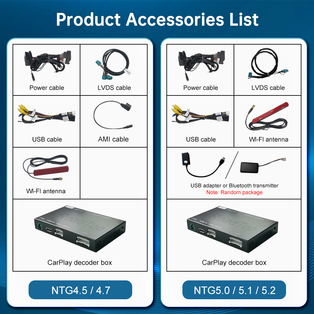For Mercedes Benz G Class 2012-2018 Wireless CarPlay Android Auto Car Retrofit