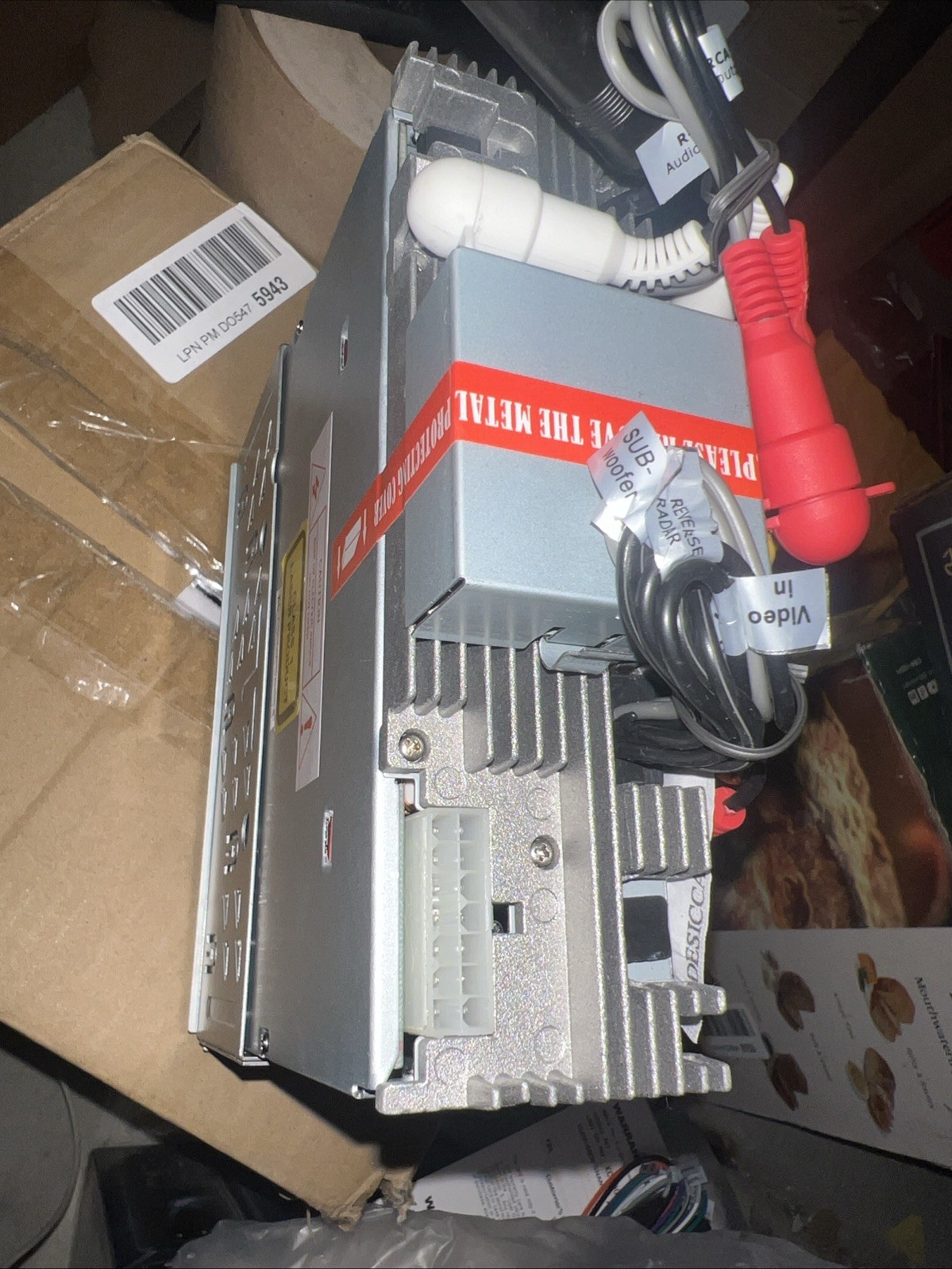 JC POWER KC-600DVi CAR DVD AM FM MPX RADIO DVD VCD CD DIVX MPRG4 USB SD NEW