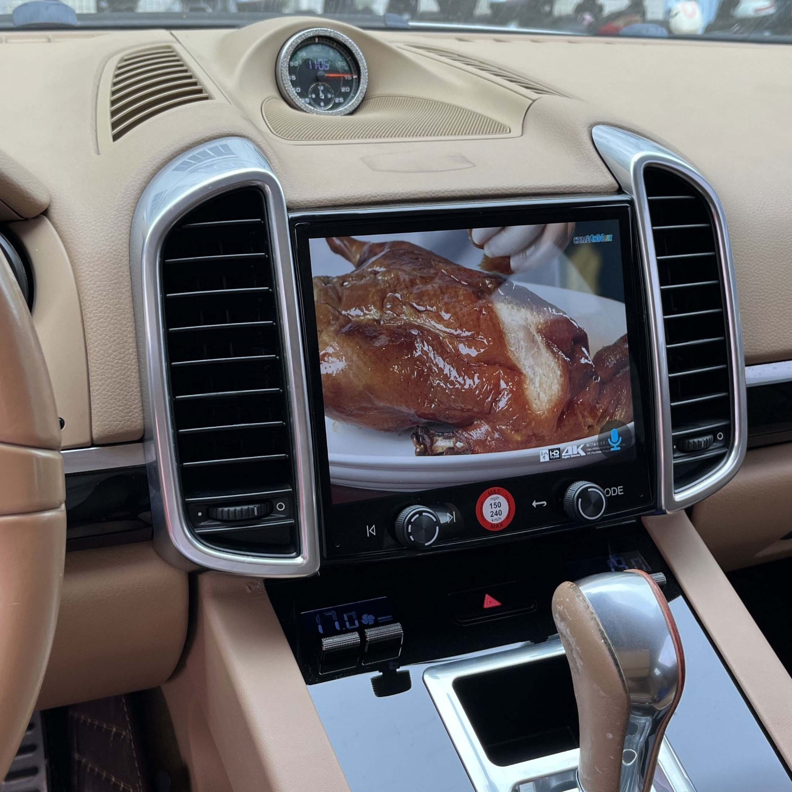 8.4″ Android Car Radio CarPlay GPS Stereo Screen For Porsche Cayenne 2010-2017