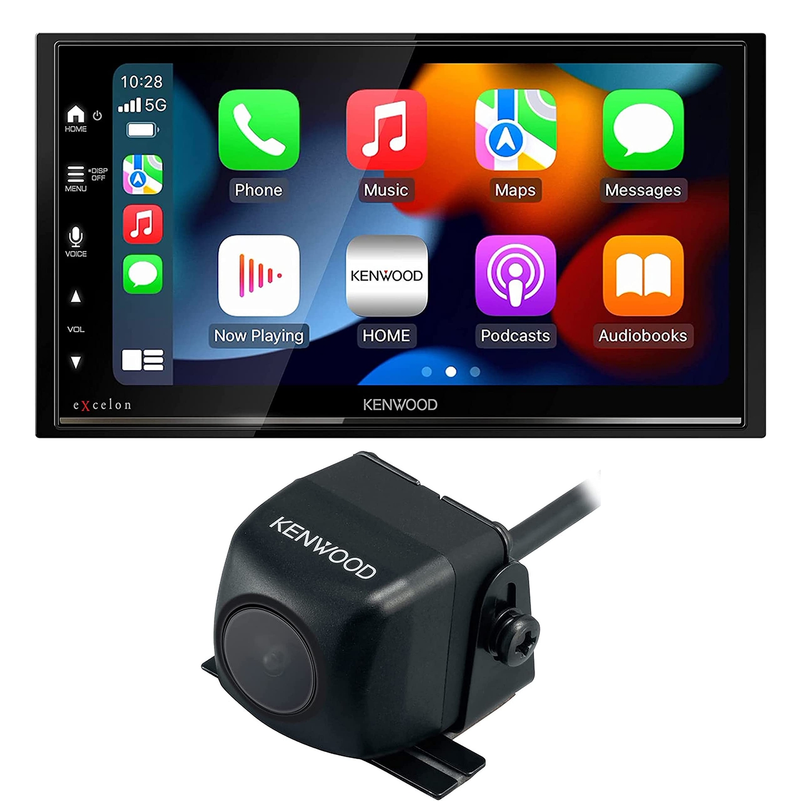 KENWOOD DMX809S eXcelon 6.95-Touch Screen Car Stereo | Plus CMOS-230 Backup Cam