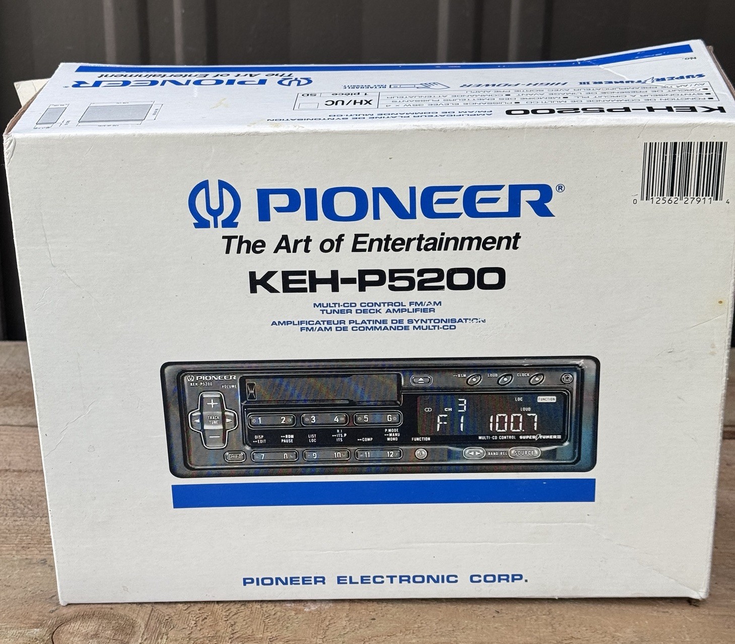 Vintage Pioneer KEH-P5200, Cassette Receiver In Original Box