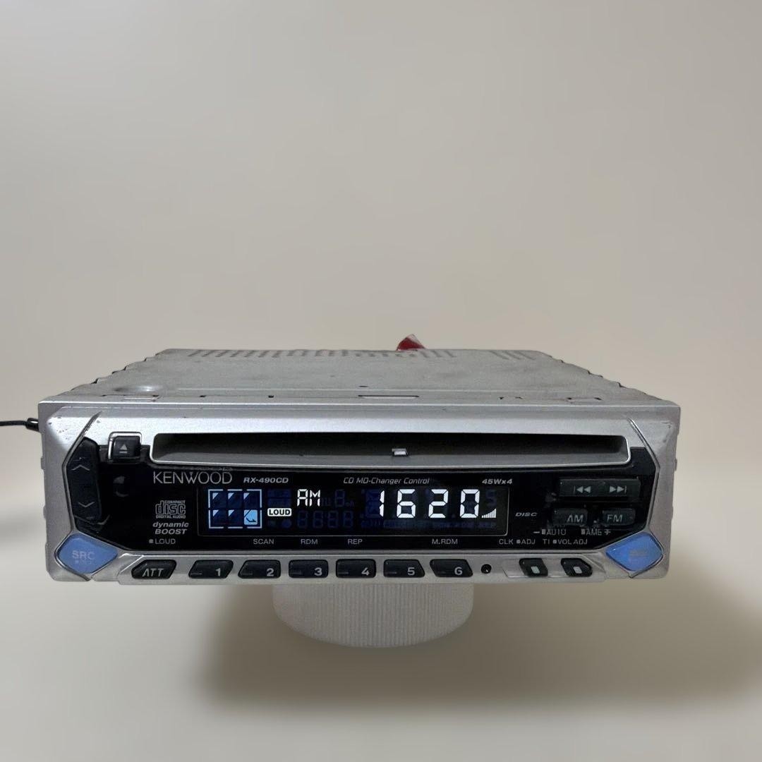 KENWOOD RX-490CD Car Audio 1DIN CD Player with Wiring Included