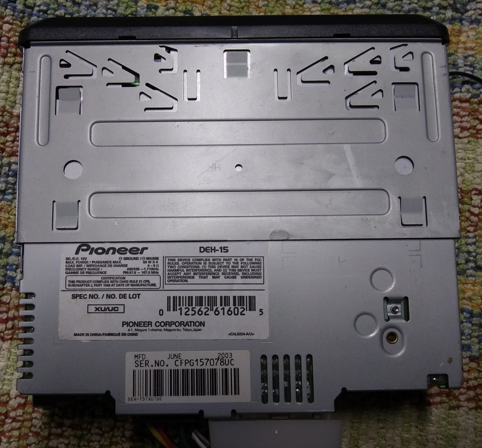 Pioneer Car Stereo