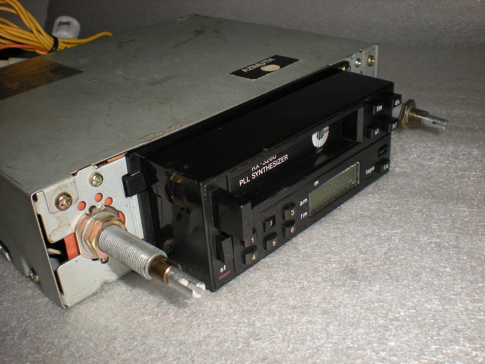 Vintage Coustic PLL Synthesizer RX-3260 Tape Cassette Receiver Player Shaft Styl