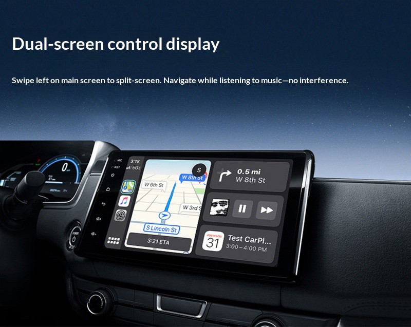 USB Auto Wireless CarPlay Adapter For Apple Android Wireless Dongle Plug ＆ Play