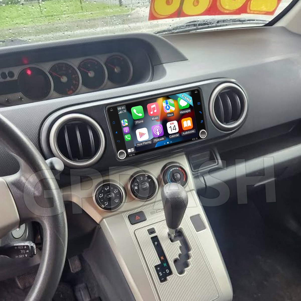 64GB For Scion xB 2008-2014 CarPlay Android 13 Touch Screen Stereo Radio GPS 7″